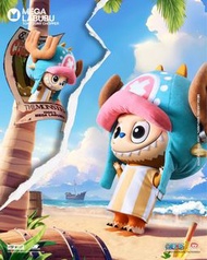 labubu 400% 海賊王 索帕喬巴 zimomo Pop Mart The Monsters x One Piece Mega Labubu Tonytony Chopper  1000%