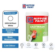 Nippon Paint Easy Wash 1001 Brilliant White (5 Liter)