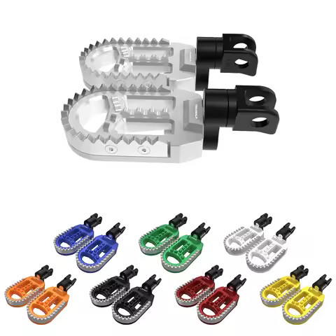 For Honda XL750 TRANSALP CB750 Seven Fifty CB1000F Super Four Rotatable Footrest Footpegs Pedals Mot