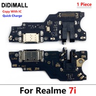 USB Charging Port Micro Dock Connector Board Flex Cable For Oppo Realme 7 7i 6 6i 5 5i 2 3 Pro C11 C