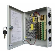 Adaptor 12V 10A 12 Volt 10 Ampere Cctv Power Suply Box Panel Distribut