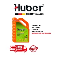 Huber SAE 15W40 Premium Synthetic Blend Engine Oil Formula M1 4L/1L(MADE IN GERMANY)