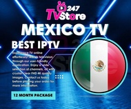 Online TV Mexico Channels Package 12 Months, ทีวีออนไลน์ประเทศเม๊กซิโก สามารถรับชม กีฬา, ข่าวและช่องอื่นๆอีกมากมายหลายช่อง,ใช้งานง่ายผ่านแอพพลิเคชั่น