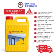 [Express] 2 Liter Can of Sika Latex TH Waterproofing Additive and Bonding Agent for Sika Mortar and 