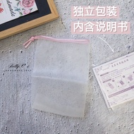 Facial cleanser Handmade Soap Cleansing Foaming Net Drawstring Bubble Foaming Net Cleaning Gloves 手工皂洗面奶打泡网 起泡网 Random