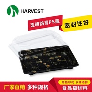 Takeaway Bento Box Sushi Box Box Sushi Packaging Box Packing Box Plastic Disposable Rectangular Whol
