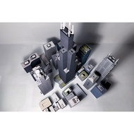 DIY Papercraft Diorama City Chicago Building Paper Crafts