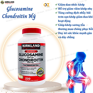 Glucosamine 1500mg Chondroitin 1200mg Kirkland Signature Mỹ- Giảm các triệu chứng đau nhức xương khớ