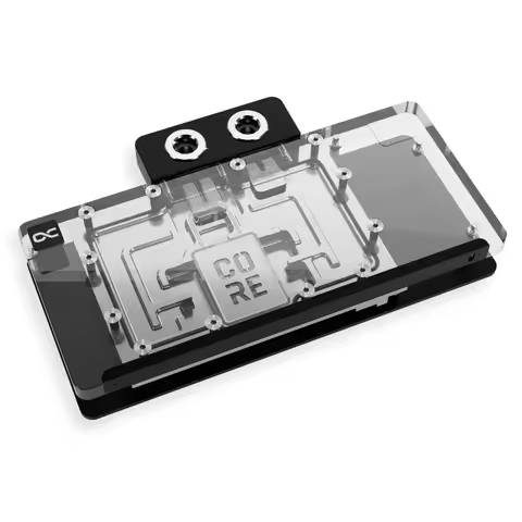 Alphacool Core GPU Water Block for ASRock AMD Radeon RX 9070 XT Taichi 16GB OC Card with Backplate -