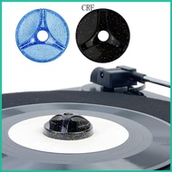 CRE Vinyls Center Hole Adapter 45RPM Record Adapter for LP45 Records Secure Antislip