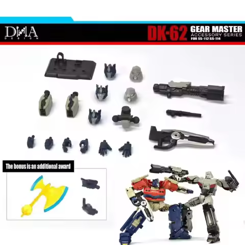 [IN STOCK With Bonus] DNA Design DK62 DK-62 Upgrade Kit For SS112 OP Prime SS114 Megatank Accessorie