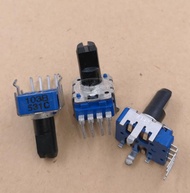 1 Piece Rotation Adjustable RK11 B103 Single 4 Feet B10K Power Amplifier Audio Volume Potentiometer 