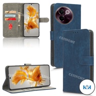 KK Vivo V30e 5G 2024 Flip Matte Leather Casing For Vivo V30e V30 E VivoV30e V 30E Pro 5G 2024 Phone 