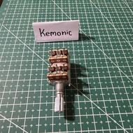 1 pcs Double AS Stereo Potentiometer Length 20MM C50K C100K X2-CT Aplus