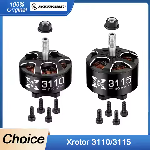Hobbywing XRotor 3110 900KV/1150KV 3115 900KV/1050KV 4-6S M5 Shaft Brushless Motor For 8 inch/9 inch