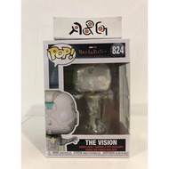 Funko POP Wanda Vision: The Vision (824) with Boss Protector