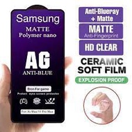 samsung A12/A02/A02S/A22 (4G)/A22(5G)/A32(5G)/A52(5G)/A72(5G)/a03sSERAMIC SCREEN PROTECTOR MATT ANTI