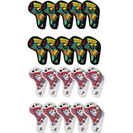 King Queen Iron Set Head Cover Golf Iron Stick Cover Stick Club Iron