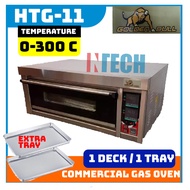 GOLDEN BULL HTG-11 COMMERCIAL GAS OVEN COMPLETE WITH 1 DECK AND 1 TRAY (FREE GIFT: EXTRA TRAY)