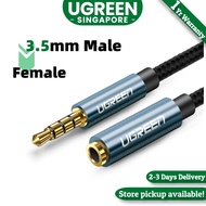 UGREEN 3.5mm Extension Audio Cable 4 Poles Male to Female Aux Cable Support Mic Headphone Cable 3.5 