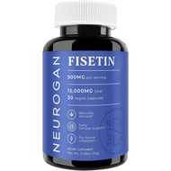 Neurogan Fisetin Supplement 500MG - 30 Count 98% Pure | Healthy-Aging & Brain Health Fisetin Capsule