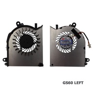 MSI GS60 (Left) GS60 2PL GS60 2QE GS60 2PE Ghost Pro Laptop Replacement Fan
