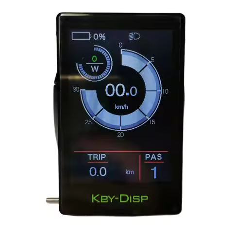 KEY DISP LCD KD718 USB Port Display(customized) EBike Instrument Monitor e-Bike Speeder updated Part