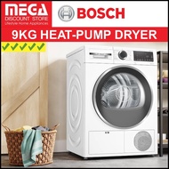 BOSCH WQG24200SG 9KG HEAT PUMP TUMBLE DRYER