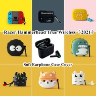 【imamura】For Razer Hammerhead True Case Couple Cute cartoon for Razer Hammerhead True Casing Soft Ea