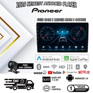 [6𝐆𝐁 𝐑𝐀𝐌+128𝐆𝐁 𝐑𝐎𝐌] PIONEER STYLE Android Player 9"10" inch Car Multimedia MP5 Player WIFI with Cool
