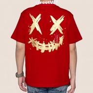 RIC Ricky is Clown Golden Blessing Red Tee Original Baju T Shirt Lelaki T Shirt Baju Lelaki