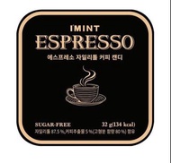 [現貨］Imint Espresso 無糖木糖醇咖啡薄荷糖 Xylitol Coffee Candy 32g