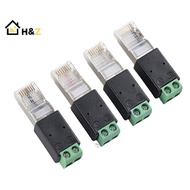 Kaleidoscope RJ45 to RS485 Converter RJ45 Terminal Adapter RJ45 to RS485 Adapter Crystal to Terminal