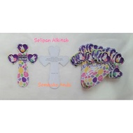 Bible Verse book insert. Cross Shape. Bookmarks. Bookmark.