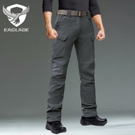 Eaglade Tactical Cargo Pants for Men in Grey Ix7