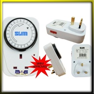 SUM 24hrs Programmable 13A Plug In Timer With SIRIM