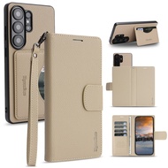 Ready Stock Hot Sale Samsung S26 Ultra Two-in-One Phone Case S24/S23U Card Holder Protective Case A5