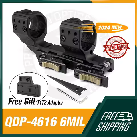 2024 New SPECPRECISION Scope Mount SP QDP-4616 1.50" 34mm 20MOA QDP Rifle Scope Mount with FAST QD L
