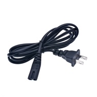 USA Power Cord 2-prong 2 Outlets Cord IEC320 C7 for Netbook Laptop Light Camera AC Adapters Fits US 