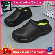 BCQ Kasut Chef Shoes Kitchen Shoes Chef Working Shoes Waterproof Kasut Hitam Kasut Kerja Lelaki