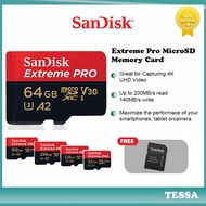 SanDisk Extreme Pro MicroSD Memory Card A2 TF Card for Phone, Drone & Camera (32GB/64GB/128GB/256GB/