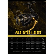 Daido MEDALLION SPINNING REEL 1000~6000 (POWER HANDLE)