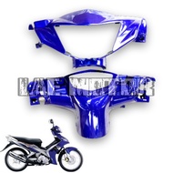 body motor jupiter mx... Batok pala depan belakang AB Yamaha Jupiter MX lama old 135cc - biru termur