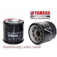 YAMAHA R25 /MT07 /MT09 OIL FILTER 100% ORIGINAL -5GH-E3440-10 / 1WD-E3440-10