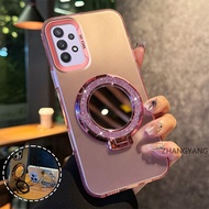 Case For Samsung A32 A52 A52s A72 mirror phone casing hard shockproof Cover new design aesthetic CYM