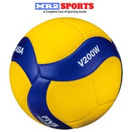 Mikasa V200W Official Size 5 Leather Volleyball Ball