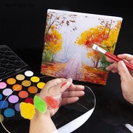 [T&B Nov] 1Pc Clear Acrylic Artist Paint Mixing Palette Watercolor Palette Pigment Tray {my}