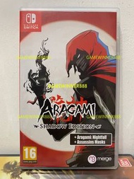 《今日快閃價》（中古二手）Switch NS遊戲 ARAGAMI 荒神 完全版 Aragami [Shadow Edition] 歐版中英日文版