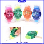 MMM Manual Pencil Sharpener with 3-in-1 Multifunction Watch Model Cleaning Brush Colorful 3-in-1 Mec