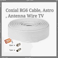 Coxial RG6 Cable, Astro,Antenna Wire TV, MyTV, TV box